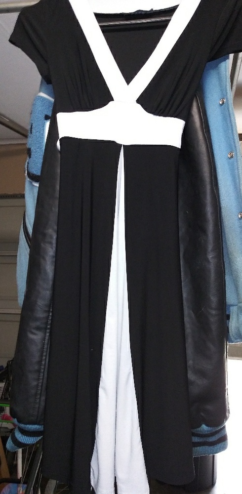 Black and white womens dress medium sized